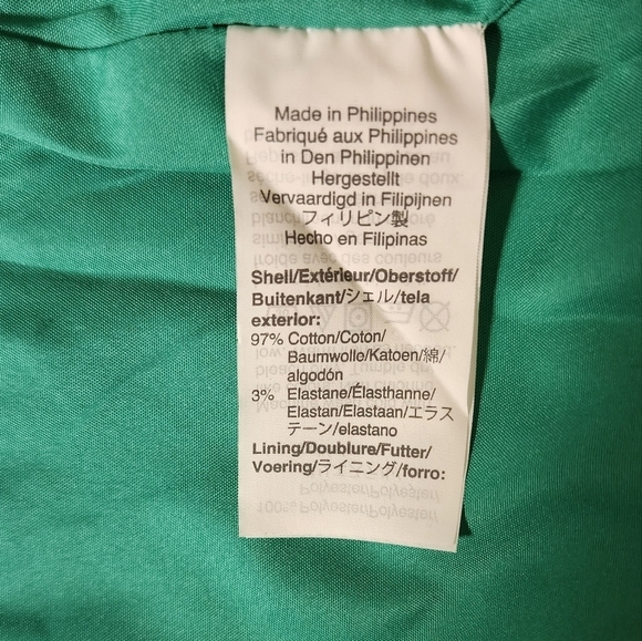 J Crew Mercantile Green Floral Pencil Skirt, Size 0 - Picture 4 of 6